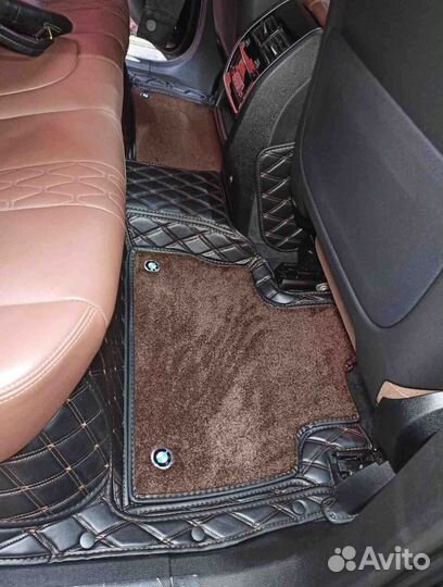 3D коврики из экокожи BMW X6 G06 2021