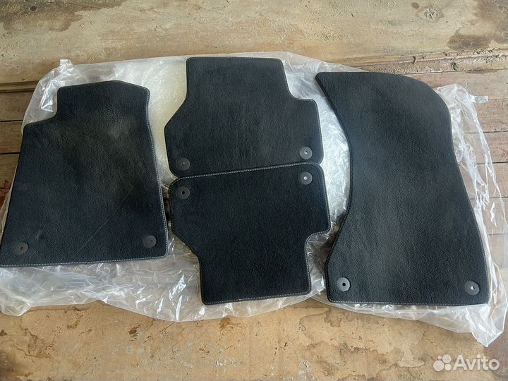 Оригинальные ворсовые коврики Ауди А4 (б9) А5 (ф5)