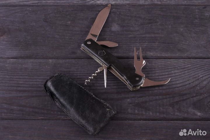 Нож перочинный в чехле Ворсма 6 предметов СССР