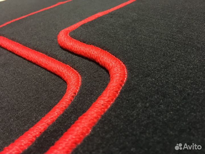 Велюровые Премиум ковры Kia Rio седан / X Line