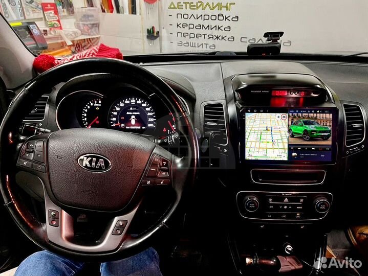 Магнитола android 2.32 Kia Sorento 2012-2020 Big