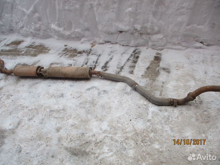 Глушитель Шевроле Лачетти седан 1,6