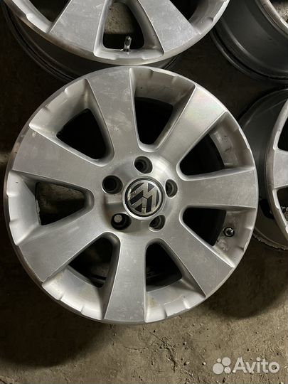 Литые диски r16 5 112 бу для VW