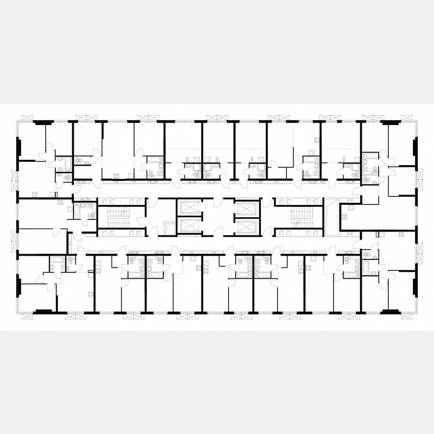 Квартира-студия, 25,4 м², 30/33 эт.