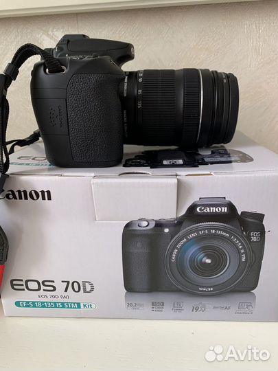 Фотоаппарат Canon EOS 70D Kit EF-S 18-135mm