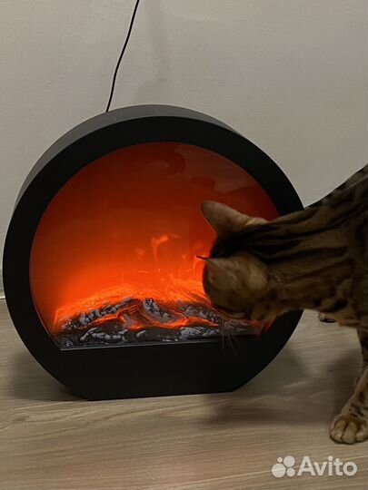 Камин электрический светодиодный 33 на 34 см