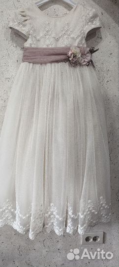 Детское нарядное платье рост122-128