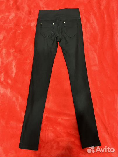 Штаны для девочки стрейч черные 92 см
