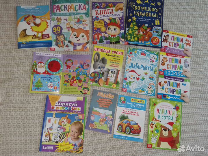 Развивающие книги на 3-5 + лет