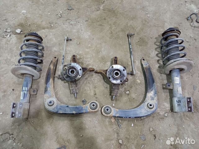 Амортизатор кулак рычаг peugeot 308, 408