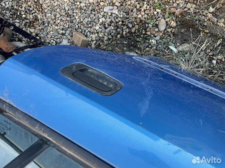 Дверь задняя левая opel astra g универсал