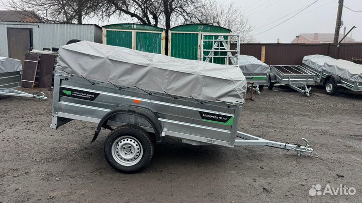 Легковой прицеп Атлант 2.2 /1.3 борт 50 тент 35 см