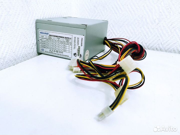 Блок питания ATX 360W Microlab M-ATX-360W