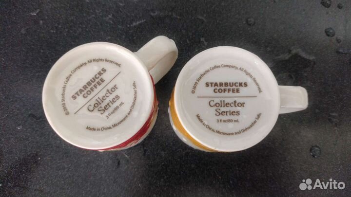 Коллекционные чашки Starbucks Китай Пекин 2 шт