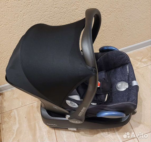 Автолюлька maxi cosi pebble с базой