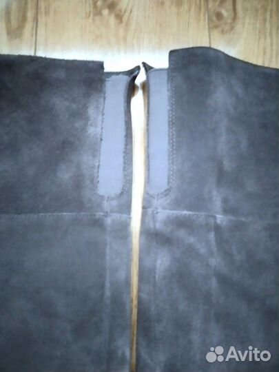 Сапоги ботфорты замша Clarks, Англия