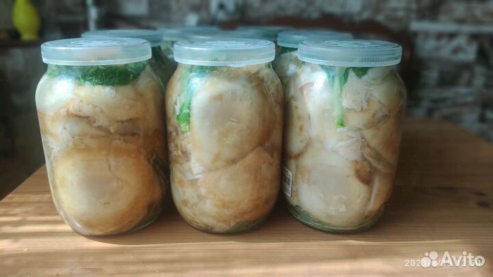 Грузди солёные, грузди