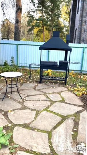 Мангал С печкой под казан