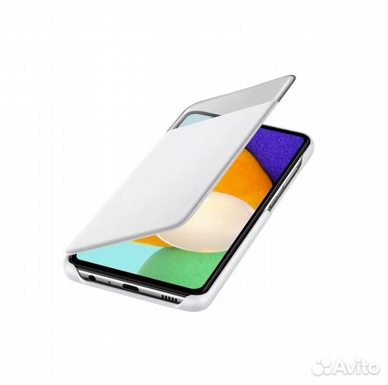 Оригинал SMART S-View Чехол для Samsung A52 белый