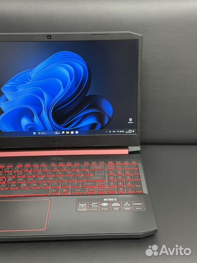 Игровой Acer Nitro 5 GTX1650 / I5-9300H / 512SSD