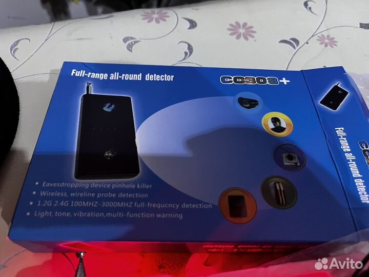 Детектор скрытых камер и жучков