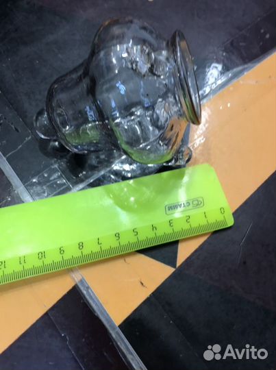 Старинная лампада стекло