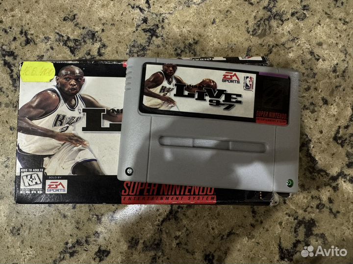 Картридж Super nintendo easports Live97