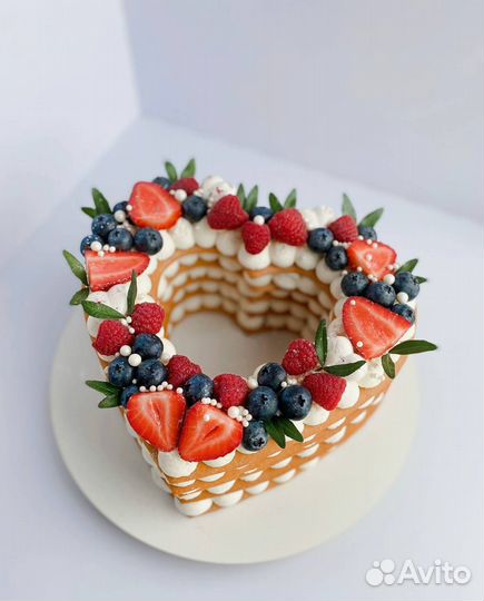 Торт Медовое Сердце