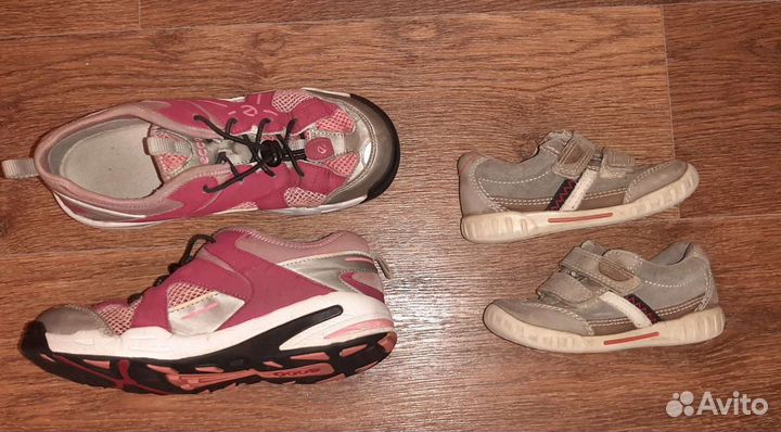 Обувь детская: asics (асикс), ecco (экко)