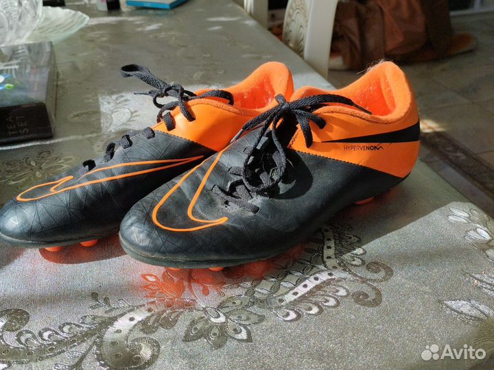 Футбольные бутсы nike на мальчика