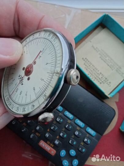 Логарифмическая линейка, круглая, СССР