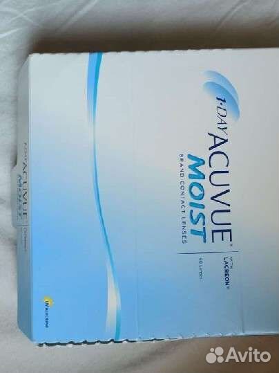 Линзы 1 day acuvue moist