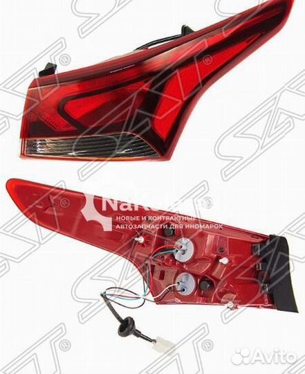 Фонарь задний hyundai solaris 17- RH