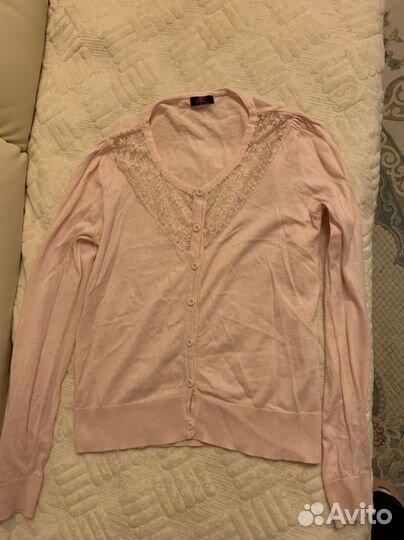 Кофточка 46-48 розовая