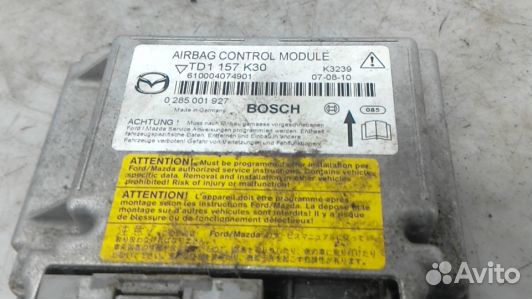 Блок управления airbag mazda CX-9 1 (72F03OQ01)