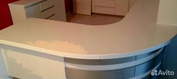 Барная стойка для кафе кварцевого агломерата