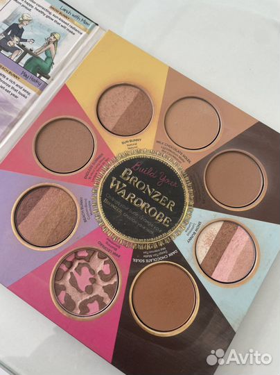 Лимитированная палетка бронзеров too faced