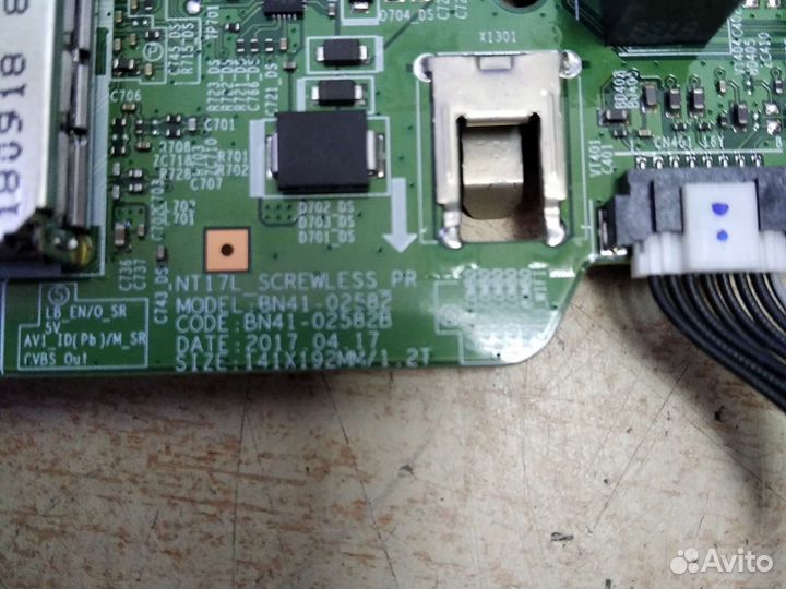 Samsung ue32n5000auxru материнка BN41-02582B