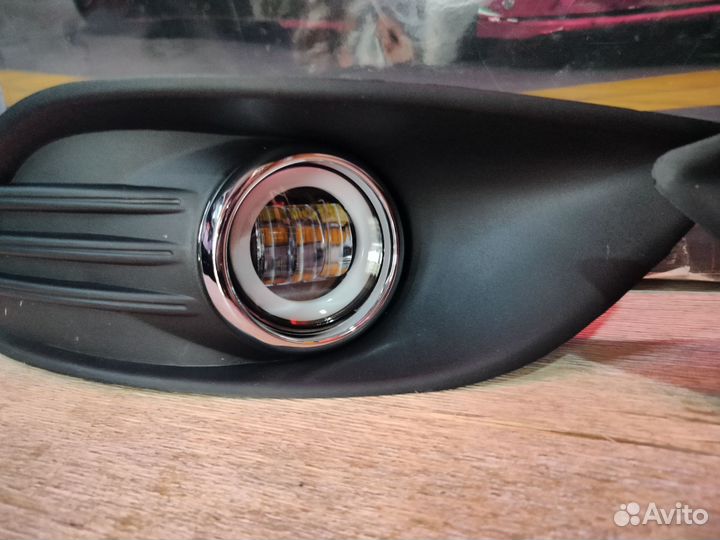 Птф на ford focus 2 рестайлинг с рамками