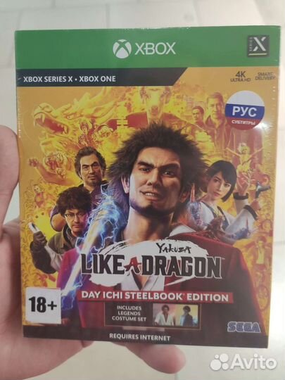 Yakuza: Like a Dragon Day Ichi стилбук новый Xbox