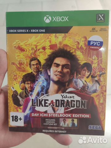 Yakuza: Like a Dragon Day Ichi стилбук новый Xbox