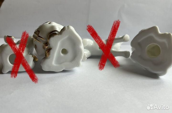 Фарфоровые статуэтки собаки щенки