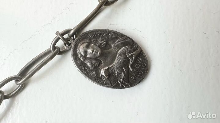 Клатч из серебра