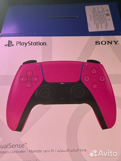 Джостик ps5 розовый