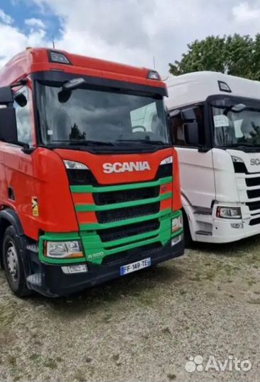 Pазбираем грузовик Scania 6 series с 2016