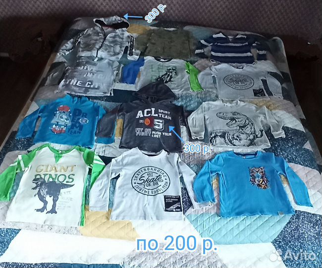 Футболки, шорты, костюмчики, кофты