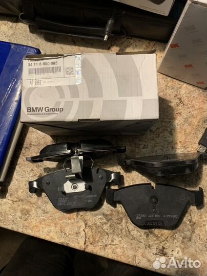 Тормозные колодки перед bmw