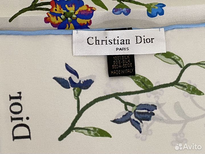 Женский шелковый платок Dior 3 цвета