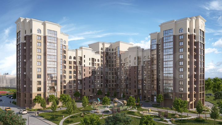 2-к. квартира, 75,9 м², 5/12 эт.