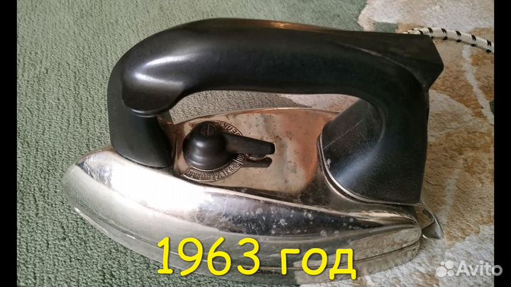 Ретро Утюг с регулировкой температуры - СССР 1963г
